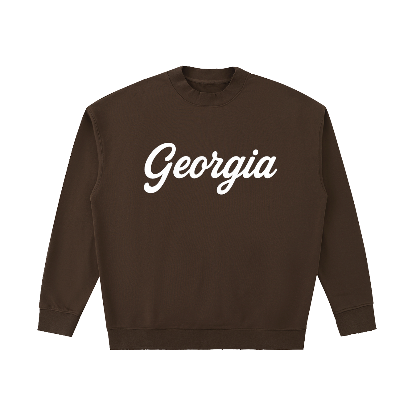 Georgia Crewneck Sweatshirt - Espresso Brown
