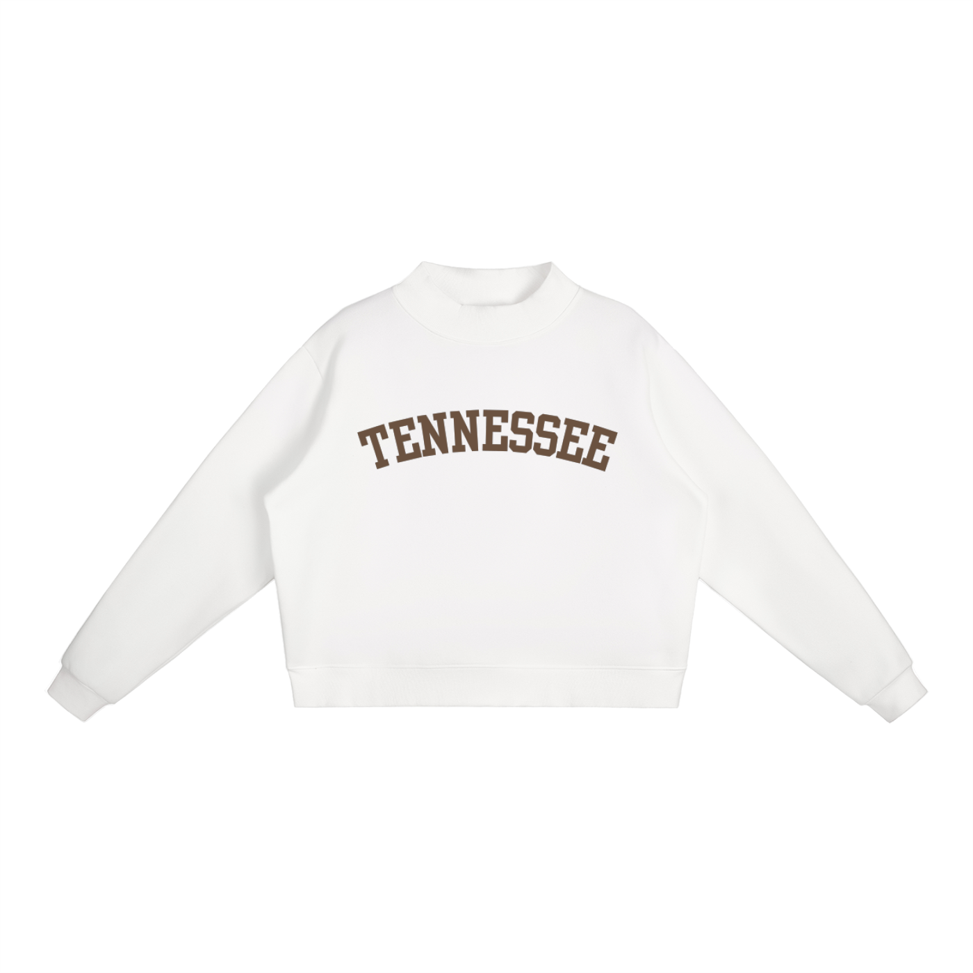Tennessee Fleece Mock-Neck Crew Sweatshirt